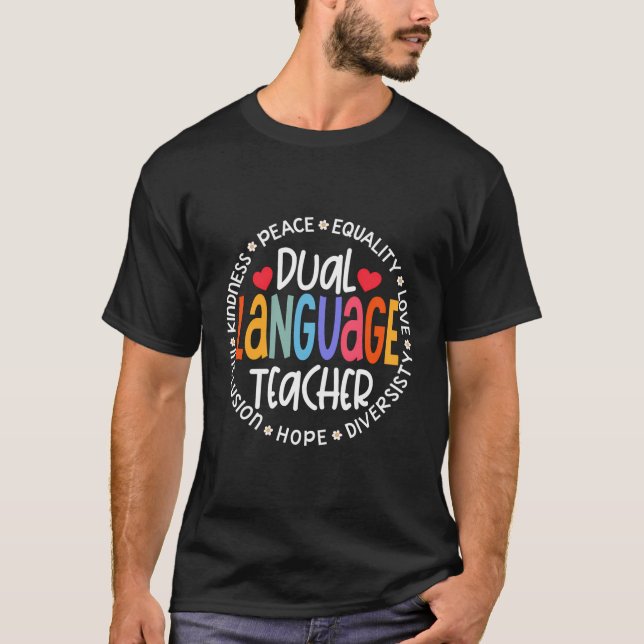 T-shirt Joli Retour À L'École Équipe De Squad Enseignement (Devant)