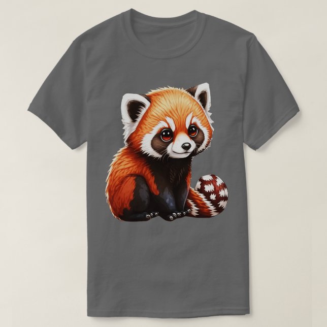 T-shirt Joli sable rouge drôle (Design devant)