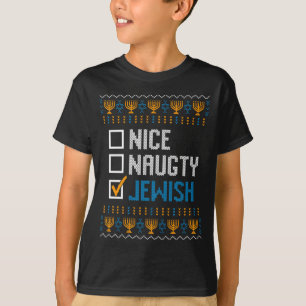 T-shirt Joli sale juif laid pull de Noël drôle H