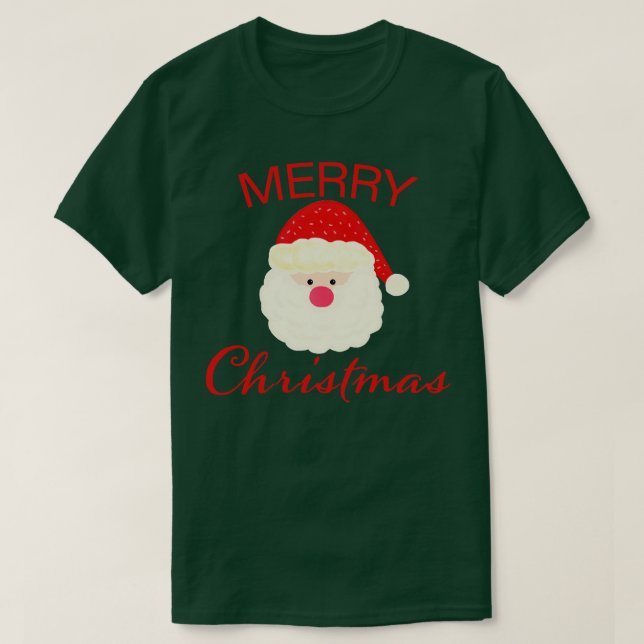 T-shirt joli santa claus 1 (Design devant)