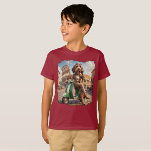 T-shirt Joli Spinone Italien Rome 3D