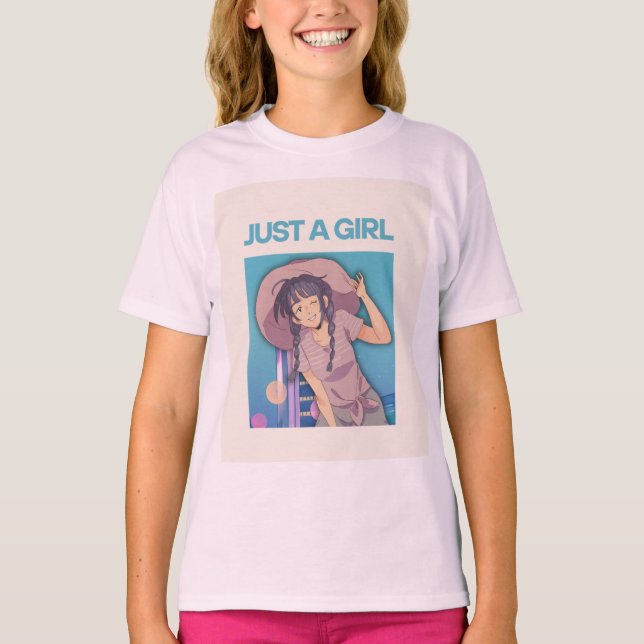 T-shirt joli tee-shirt féminin (Devant)
