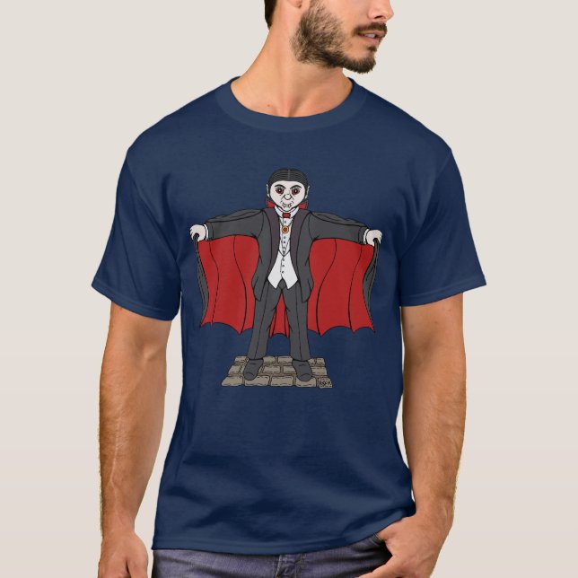 T-shirt Joli Vampire/Dracula (Devant)