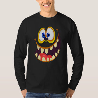 T-shirt Joli visage de monstre Halloween Halloween Enfants