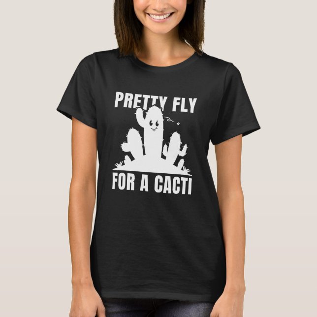 T-shirt Joli Vol Pour Un Cactus (Devant)