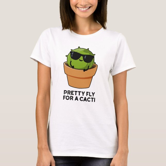 T-shirt Joli Vol Pour Un Cactus Cactus Drôle (Devant)