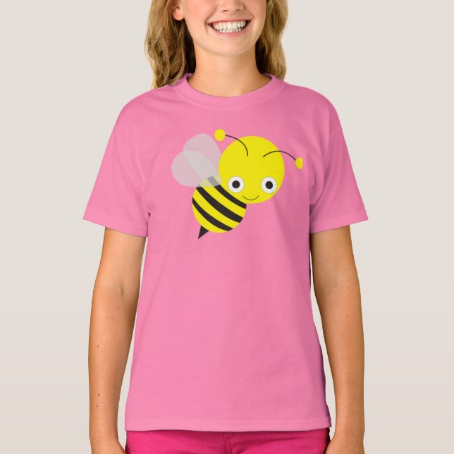 T-shirt Jolie abeille bourdon (Devant)