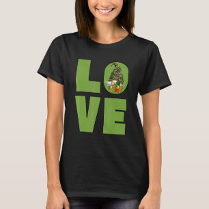 T-shirt Jolie Amour Jardin Été Gnome Pour Hommes Gardene