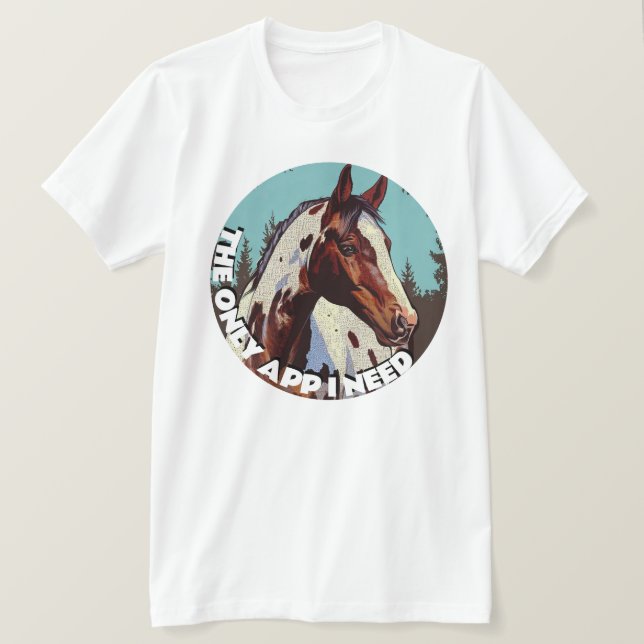 T-shirt Jolie Appaloosa (Design devant)
