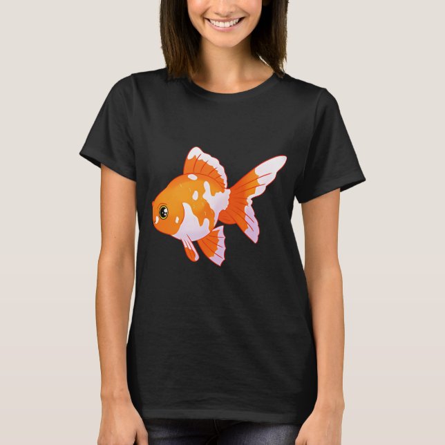 T-shirt Jolie art de poisson rouge (Devant)