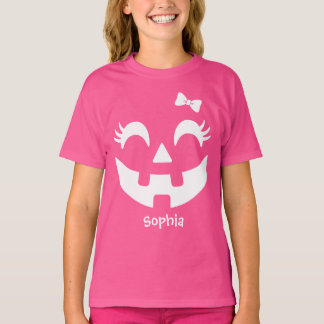 T-shirt Jolie chemise d'Halloween Jack O'Lantern personnal