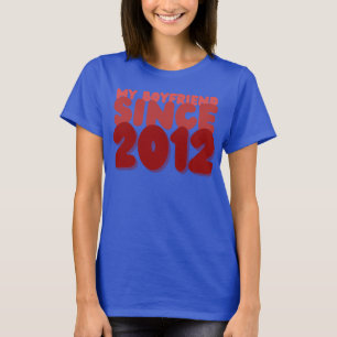 T-shirt Jolie copine partenaire, relation romantique