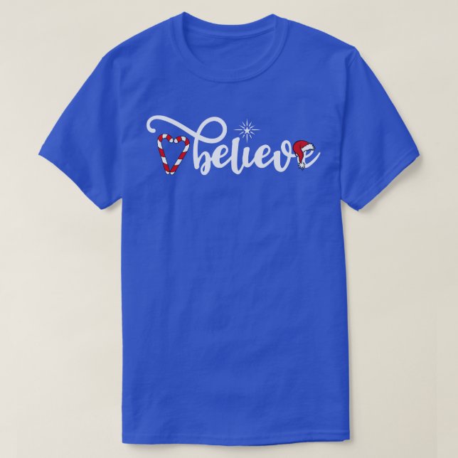 T-shirt Jolie Croire Noël (Design devant)