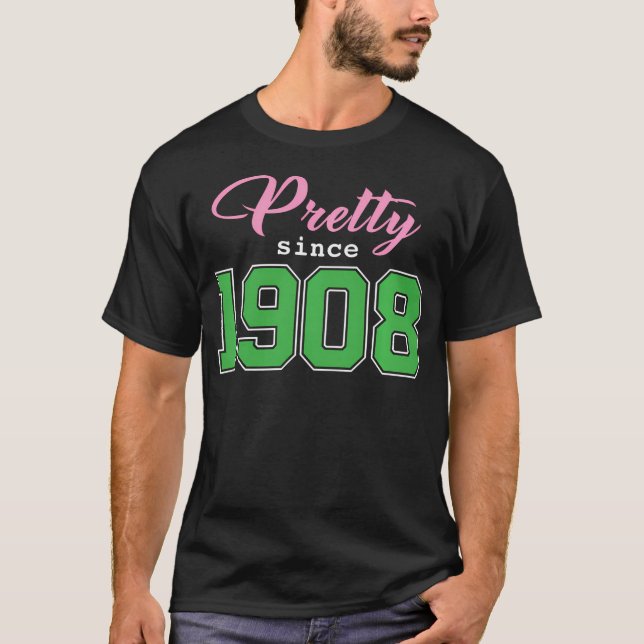 T-shirt Jolie depuis 1908 Sorority (Devant)
