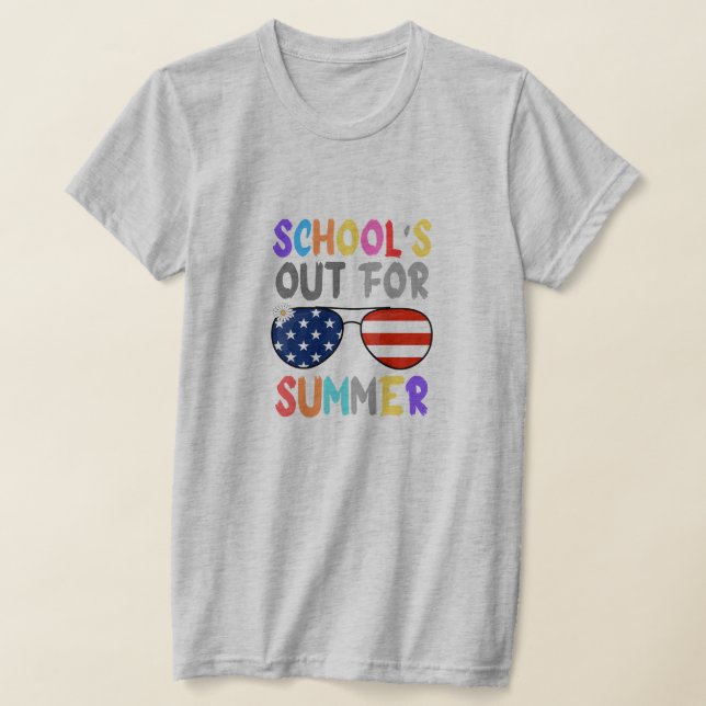 T-shirt  Jolie École fermée pour l'été  (Poser)