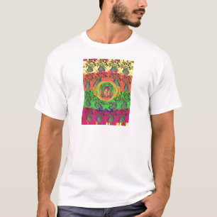 T-shirt Jolie et belle florale Motif Art Imprimer Design