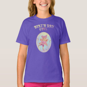 T-shirt jolie fée d'anniversaire