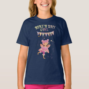 T-shirt jolie fée d'anniversaire