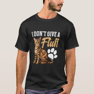 T-shirt Jolie Femme Amoureuse de Chat Je M'en Fiche Drôle