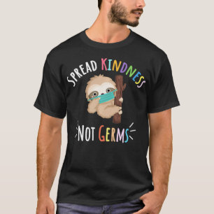 T-shirt Jolie Fente Avec Masque Visage Cadeau Étalage Douc