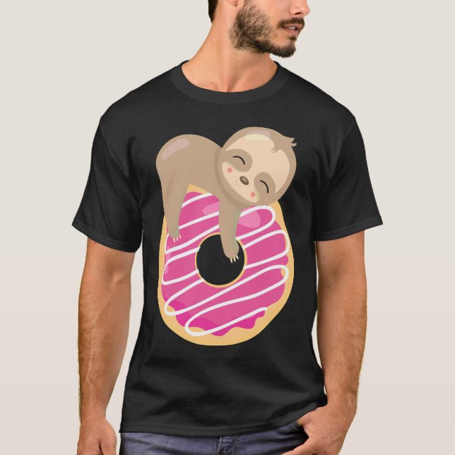 T-shirt Jolie fente de Donut (Devant)