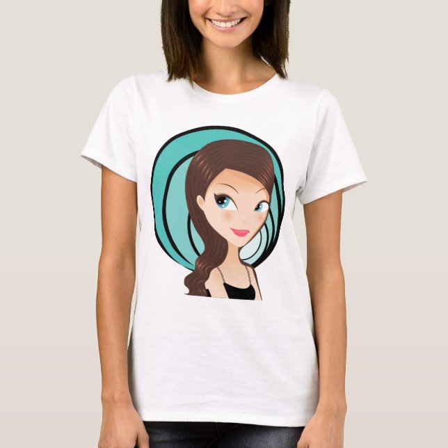 T-shirt Jolie fille (Devant)