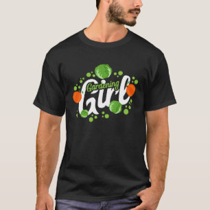 T-shirt Jolie fille de jardinage  Jardin potager  Jardinie