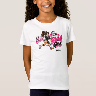 T-Shirt Jolie fille de volley-ball