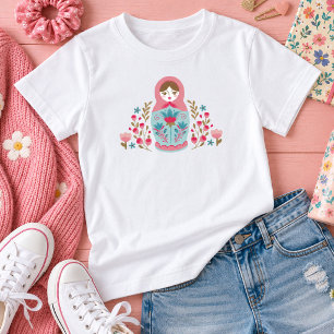 T-Shirt Jolie Fille Rose
