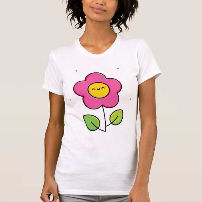 T-shirt Jolie fleur (Devant)