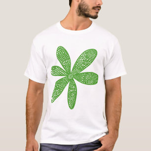 T-shirt Jolie fleur - Avocado Green