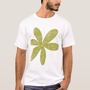 T-shirt Jolie Fleur - Olive