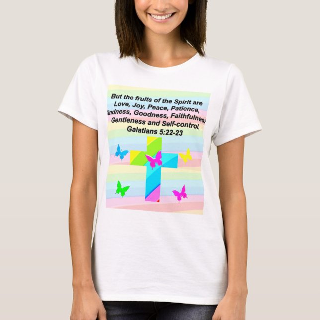 T-SHIRT JOLIE GALATIENS 5 FRUITS DE L'ESPRIT (Devant)