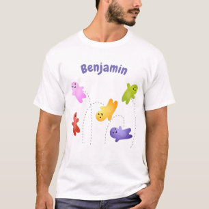 T-shirt Jolie gelée bébés bonbons bonbons dessin animé