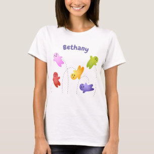 T-shirt Jolie gelée bébés bonbons bonbons dessin animé