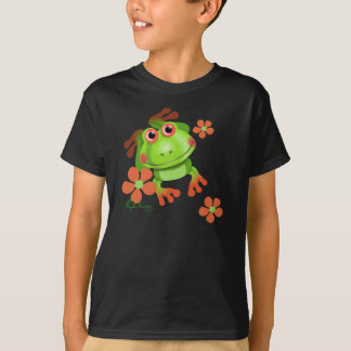 T-shirt Jolie Grenouille Drôle d'Arbre