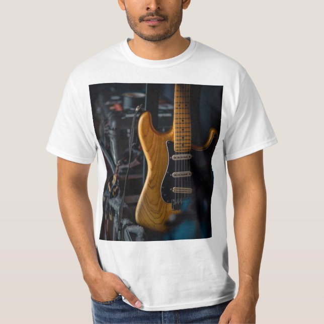 T-shirt Jolie guitare (Devant)