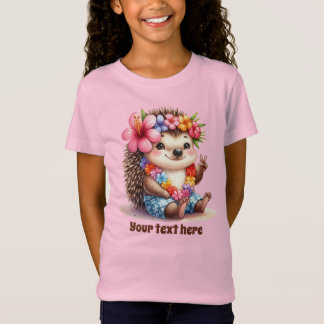 T-Shirt Jolie haie amoureux plage filles