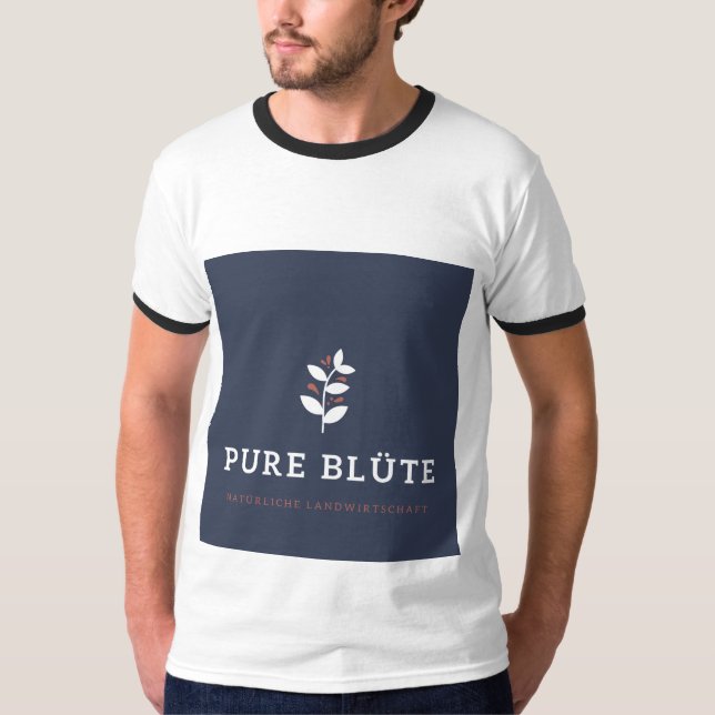 T-shirt Jolie image pure Blute (Devant)