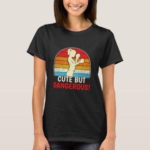 T-shirt Jolie mais fille dangereuse Karaté Taekwondo Boxe