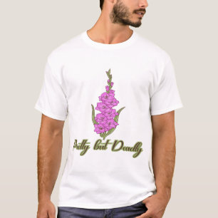 T-shirt Jolie mais mortelle Digitale à fleurs empoisonnées