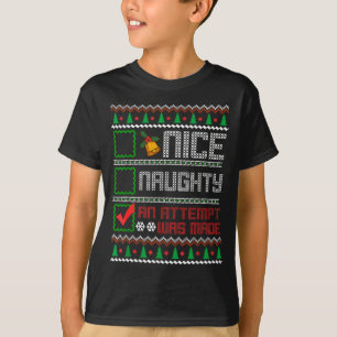 T-shirt Jolie méchante Une tentative a été faite Liste de