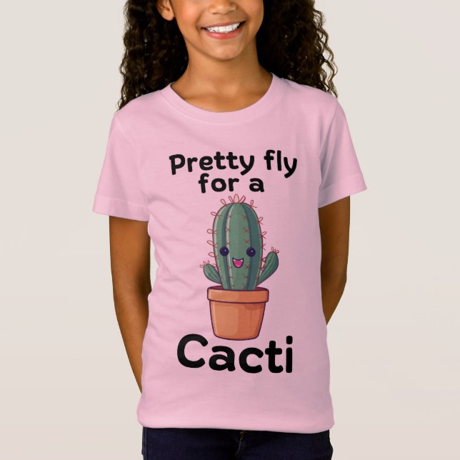 T-Shirt Jolie mouche pour un cactus (Devant)