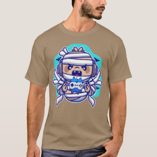 T-shirt Jolie Mummy Gaming fille de dessin