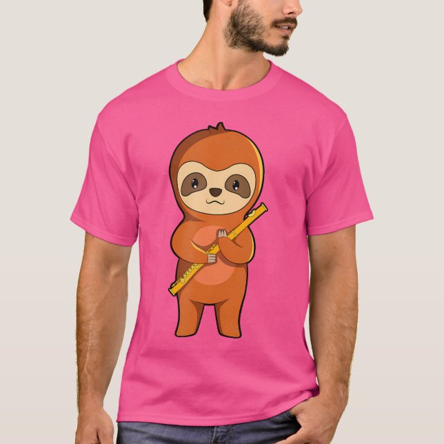 T-shirt Jolie Parcelle Avec Flûte (Devant)