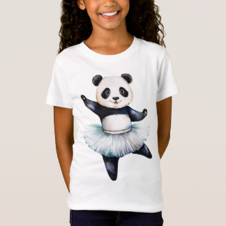 T-Shirt Jolie petite ballerine panda danse ballet