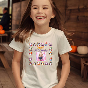 T-Shirt Jolie petite fille fantôme Halloween anniversaire