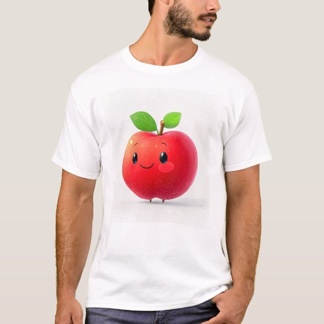 T-shirt Jolie petite pomme (Devant)