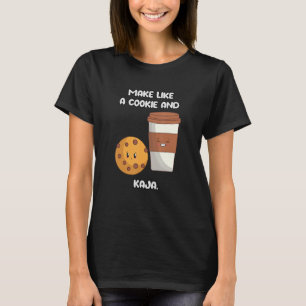 T-shirt Jolie Plaisanterie Coréenne Faire Comme Un Cookie 