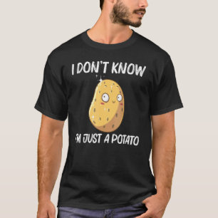 T-shirt Jolie pomme de terre pour hommes femmes légume pom